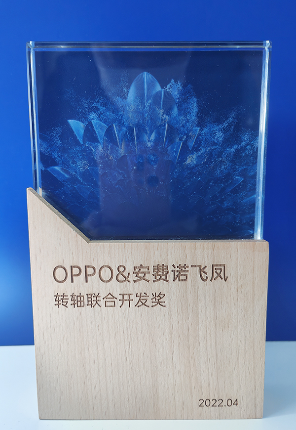 OPPO&安费诺飞凤转轴联合开发奖